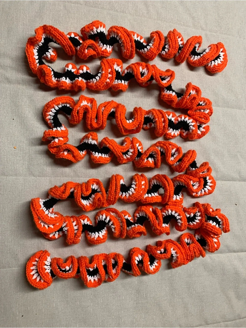 Hand Crafted garland spiral